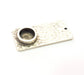 10 Hammered Pendant Bases Blank Charms Silver Pendant Antique Silver Plated Metal (40x18mm) G12664