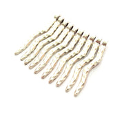 8 Silver Charms Antique Silver Plated Metal (43x5mm) G14428