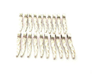 10 Silver Charms Antique Silver Plated Metal (22x5mm) G12362