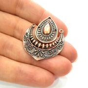 Antique Copper Charm Antique Copper Plated Metal (42x34mm) G12368