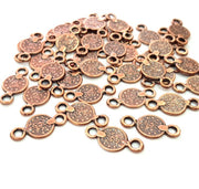 20 Ottoman Signature Charm Antique Copper Charm Antique Copper Plated Metal (19x10mm) G12370
