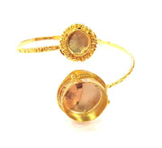 Gold Bangle Blanks Bracelet Blanks Cuff Blanks Adjustable Bracelet Blank Gold Plated Brass (20mm and 10mm Blanks ) G12618