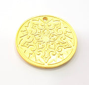 Gold Charms Gold Plated Metal (30mm)  G11728