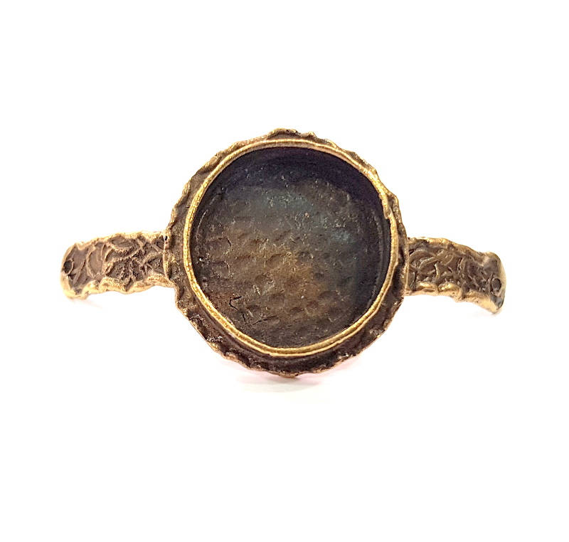 Bangle Blanks Antique Bronze Bracelet Blanks Cuff Blanks Adjustable Bracelet Blank Antique Bronze Plated Brass (20mm Blanks) G11778