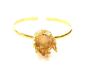 Gold Bangle Blanks Bracelet Blanks Cuff Blanks Adjustable Bracelet Blank Gold Plated Brass (15 mm Blanks ) G12700