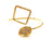 Gold Bangle Blanks Bracelet Blanks Cuff Blanks Adjustable Bracelet Blank Gold Plated Brass (18x13 mm Blanks ) G12710