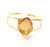 Gold Bangle Blanks Bracelet Blanks Cuff Blanks Adjustable Bracelet Blank Gold Plated Brass (20x15 mm Blanks ) G12746