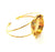 Gold Bangle Blanks Bracelet Blanks Cuff Blanks Adjustable Bracelet Blank Gold Plated Brass (25 mm Blanks ) G12747
