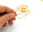 Gold Bangle Blanks Bracelet Blanks Cuff Blanks Adjustable Bracelet Blank Gold Plated Brass (12 mm Blanks ) G12758