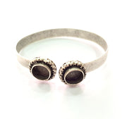 Reserved for MRSC.OHAGAN Silver Bracelet Blank Bangle Blank Cuff Blank Blank Antique Silver Plated Brass (10mm Blanks) G12776