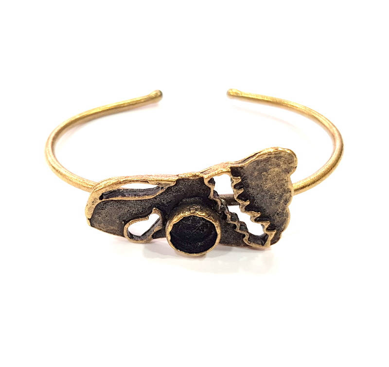 Bangle Blanks Antique Bronze Bracelet Blanks Cuff Blanks Adjustable Bracelet Blank Antique Bronze Plated Brass (10mm Blanks) G11945
