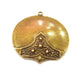 Antique Bronze Pendant Antique Bronze Plated Metal ( 58mm) G11987