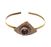 Bangle Blanks Antique Bronze Bracelet Blanks Cuff Blanks Adjustable Bracelet Blank Antique Bronze Plated Brass (10mm Blanks) G12865