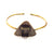 Bangle Blanks Antique Bronze Bracelet Blanks Cuff Blanks Adjustable Bracelet Blank Antique Bronze Plated Brass (14x10mm Blanks) G12866