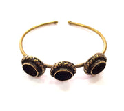 Bangle Blanks Antique Bronze Bracelet Blanks Cuff Blanks Adjustable Bracelet Blank Antique Bronze Plated Brass (10mm Blanks) G12874