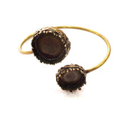 Bangle Blanks Antique Bronze Bracelet Blanks Cuff Blanks Adjustable Bracelet Blank Antique Bronze Plated Brass (20mm and 16mm Blanks) G12875