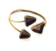 Bangle Blanks Antique Bronze Bracelet Blanks Cuff Blanks Adjustable Bracelet Blank Antique Bronze Plated Brass (18x18mm and 13x13mm ) G12876