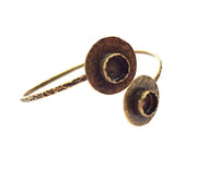 Bangle Blanks Antique Bronze Bracelet Blanks Cuff Blanks Adjustable Bracelet Blank Antique Bronze Plated Brass (10mm Blanks) G12877