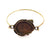 Bangle Blanks Antique Bronze Bracelet Blanks Cuff Blanks Adjustable Bracelet Blank Antique Bronze Plated Brass (25x18mm Blanks) G12883