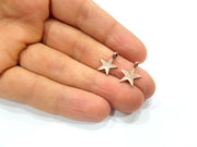20 Star Charm Antique Copper Charm Antique Copper Plated Metal (16x12mm) G12082