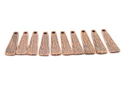 20 Copper Charm Antique Copper Charm Antique Copper Plated Metal (17x5mm) G12092