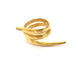Raw Brass Ring Blank Bezel Settings Cabochon Base Mountings Adjustable Resin Blank  (1mm blank ) G12947