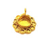Raw Brass Pendant Blank Mosaic Base Blank inlay Blank Necklace Blank Resin Blank Mountings Cabochon Bezel Base  (10mm blank) G12957