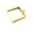 Raw Brass Pendant Blank Frame Bezel Base  (25mm blank) G12961