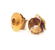 Raw Brass Ring Blank Bezel Settings Cabochon Base Mountings Adjustable Resin Blank  (10mm blank ) G12970