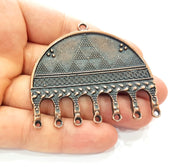 Copper Pendant Antique Copper Pendant Antique Copper Plated Metal ( 64x58 mm ) G13118