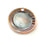 2 Copper Charm Antique Copper Plated Metal (32mm) G13123