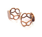 Copper Ring Settings inlay Ring Blank Mosaic Ring Bezel Base Cabochon Mountings ( 15 mm blank) Antique Copper Plated Brass G13318
