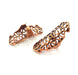 Copper Ring Blank Settings Ring Bezel Base Cabochon Mountings ( 3 mm blank) Antique Copper Plated Brass G13403
