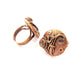 Copper Ring Settings inlay Ring Blank Mosaic Ring Bezel Base Cabochon Mountings ( 6 mm blank) Antique Copper Plated Brass G13472
