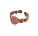 Copper Ring Blank Settings Ring Bezel Base Cabochon Mountings ( 10 mm blank) Antique Copper Plated Brass G13484