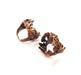 Copper Ring Blank Settings Ring Bezel Base Cabochon Mountings ( 24 mm blank) Antique Copper Plated Brass G13500