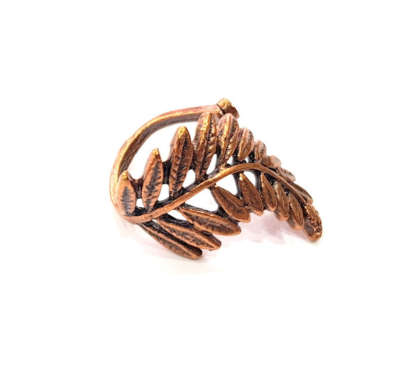 Copper Ring Settings inlay Ring Blank Mosaic Ring Bezel Base Cabochon Mountings ( 3 mm blank) Antique Copper Plated Brass G13512