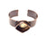 Copper Bracelet Blanks Bangle Blanks Cuff Blanks Adjustable Bracelet Blank Antique Copper Plated Brass ( 22 mm Blanks ) G13580