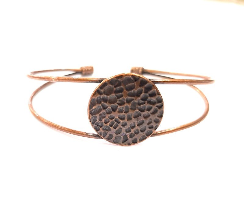 Copper Bracelet Blanks Bangle Blanks Cuff Blanks Adjustable Bracelet Blank Antique Copper Plated Brass ( 21mm Blanks ) G13585