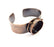 Copper Bracelet Blanks Bangle Blanks Cuff Blanks Adjustable Bracelet Blank Antique Copper Plated Brass ( 24mm Blanks ) G13594
