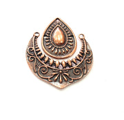 Antique Copper Charm Antique Copper Plated Metal (42x34mm) G12368