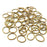 20 Oval Connector Findings Antique Bronze Connector Antique Bronze Plated Metal  (17x14mm) G12382