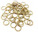 20 Circle Connector Findings Antique Bronze Connector Antique Bronze Plated Metal  (16mm) G12390