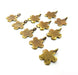 20 Flower Charm Antique Bronze Charm  (18x13mm) G12575