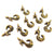 20 Seahorse Charm Antique Bronze Charms  (18x10mm) G12585
