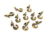 20 Seahorse Charm Antique Bronze Charms  (18x10mm) G12585