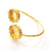 Gold Bangle Blanks Bracelet Blanks Cuff Blanks Adjustable Bracelet Blank Gold Plated Brass (20mm and 16mm Blanks ) G12597