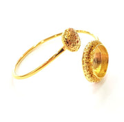 Gold Bangle Blanks Bracelet Blanks Cuff Blanks Adjustable Bracelet Blank Gold Plated Brass (20mm Blanks ) G12605