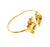 Gold Bangle Blanks Bracelet Blanks Cuff Blanks Adjustable Bracelet Blank Gold Plated Brass (12mm and 12mm Blanks ) G12617