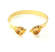 Gold Bangle Blanks Bracelet Blanks Cuff Blanks Adjustable Bracelet Blank Gold Plated Brass (10mm and 10mm Blanks ) G12625